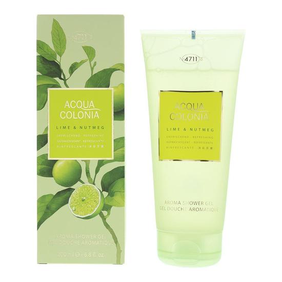 4711 Acqua Colonia Lime & Nutmeg Refreshing Aroma Shower Gel 200ml