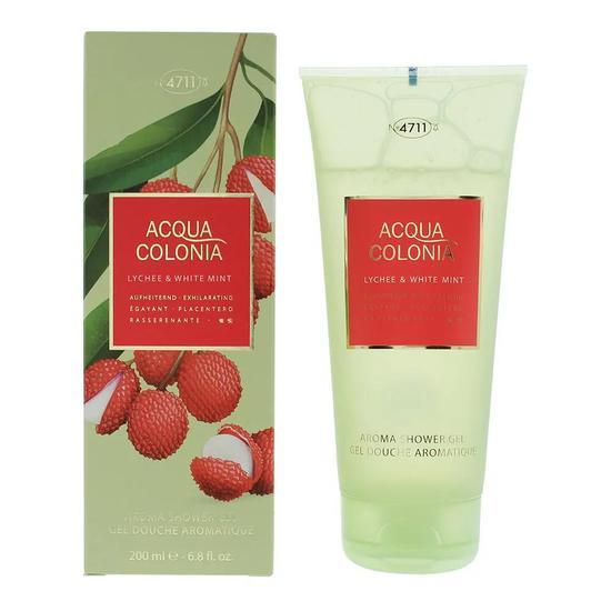 4711 Acqua Colonia Lychee White Mint Shower Gel 200ml