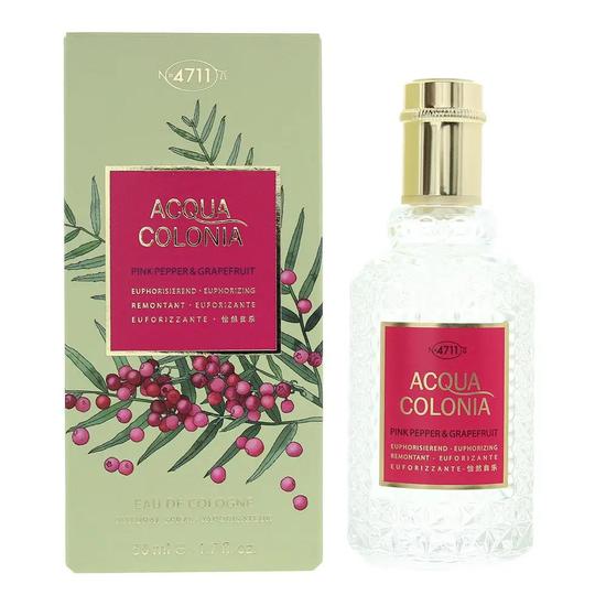 4711 Acqua Colonia Pink Pepper Graperfruit Eau De Cologne 50ml