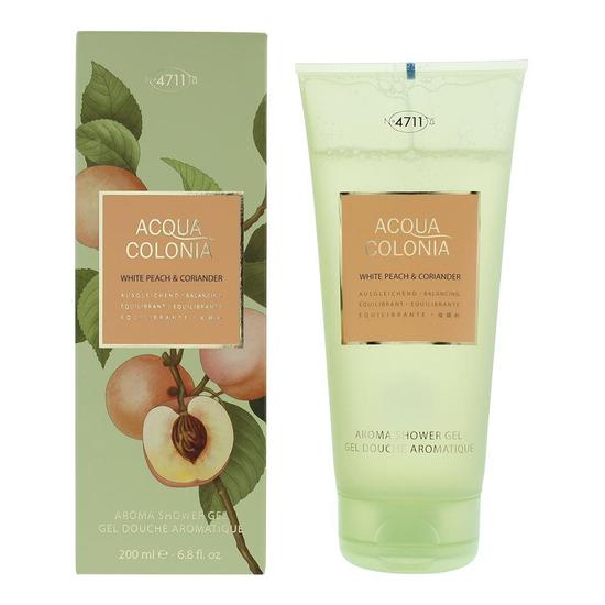 4711 Acqua Colonia White Peach Coriander Shower Gel 200ml