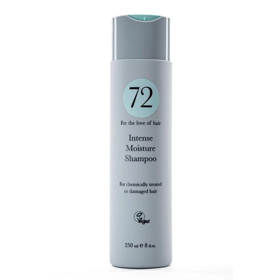 72 Hair Intense Moisture Shampoo For Chemically Treated & Damaged Hair 250ml