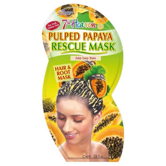 7th Heaven Pulped Papaya Rescue Hair & Roots Masque Sachet 25ml