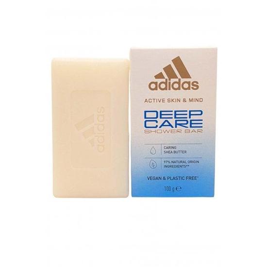 Adidas Active Shower Bar Contains Shea Butter Deep Care 100g