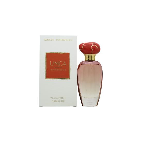 Adolfo Dominguez Unica Coral Eau De Toilette 50ml