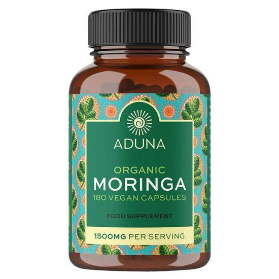 Aduna Organic Moringa Capsules 180 Capsules