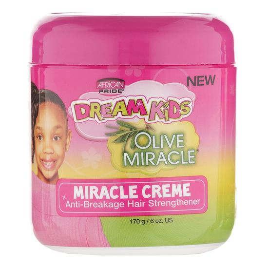 African Pride Dream Kids Olive Miracle Anti Breakage Hair Miracle Cream 170 g