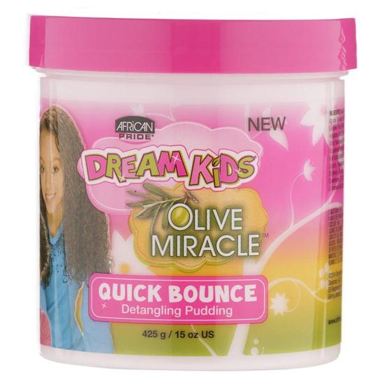 African Pride Dream Kids Olive Miracle Quick Bounce Detangling Pudding 425 g