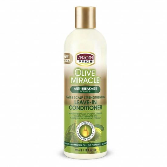 African Pride Olive Miracle Anti-Breakage Hair & Scalp Leave-In Conditioner 355ml