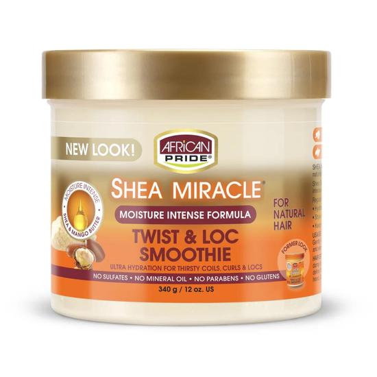 African Pride Shea Butter Miracle Moisture Intense Twist & Loc Smoothie 340 g