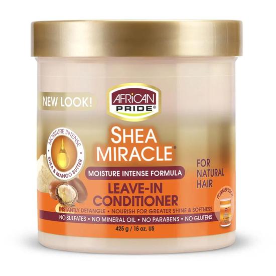 African Pride Shea Butter Moisture Intense Miracle Leave-In Conditioner 425 g