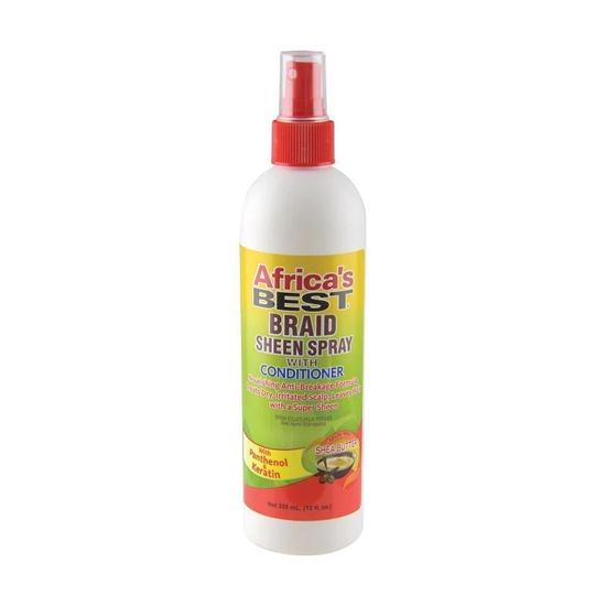 Africa's Best Braid Sheen Spray With Conditioner 355ml