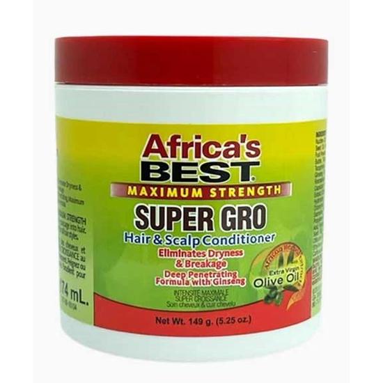 Africa's Best Maximum Strength Super Gro Hair & Scalp Conditioner 149 g