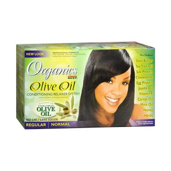 Africa's Best Organics Olive Oil No Lye Conditioning Relaxer 1 Application / Super