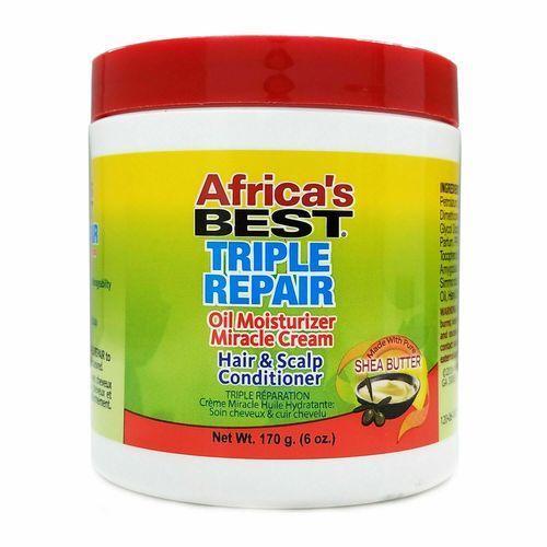 Africa's Best Triple Repair Oil Moisturiser Cream Hair & Scalp Conditioner 170 g