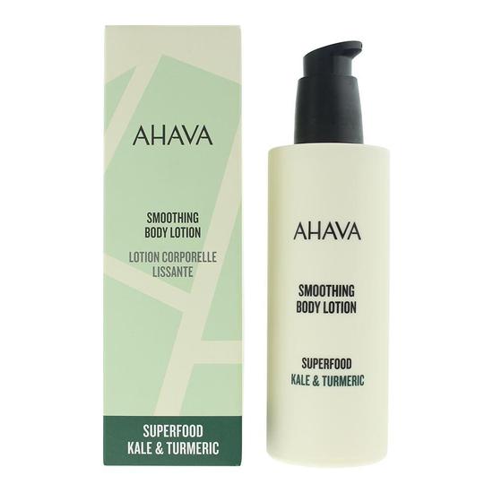 AHAVA Superfood Kale & Turmeric Smoothing Body Lotion