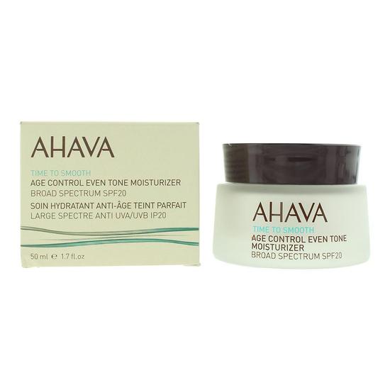 AHAVA Time To Smooth Age Control Even Tone Spf 20 Moisturiser 50ml