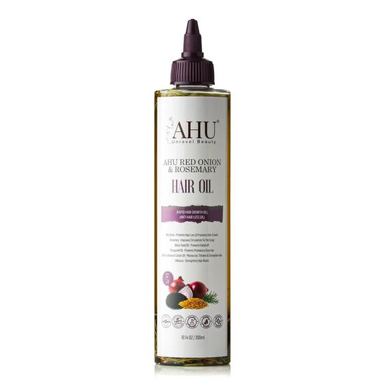 AHU Red Onion & Rosemary Hair Oil 300ml