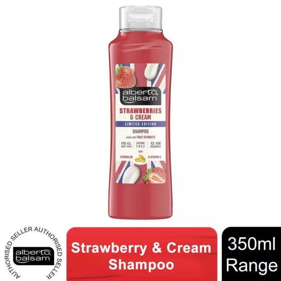 Alberto Balsam Strawberries & Cream Limited Edition Shampoo