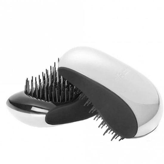 Alfa Italia Liscio Detangling Brush Silver