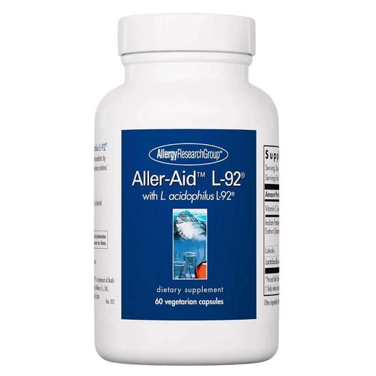 Allergy Research Group Aller Aid L92 Capsules 60 Capsules