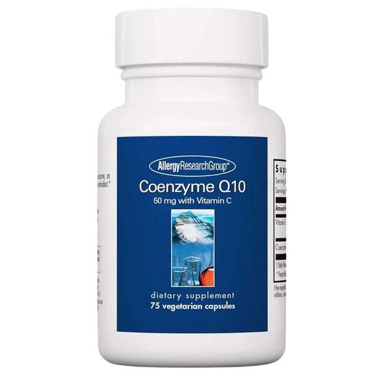 Allergy Research Group Coenzyme Q10 50mg Capsules 75 Capsules