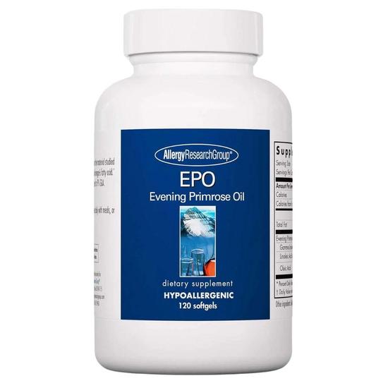 Allergy Research Group EPO Evening Primrose Oil 500mg Softgels 120 Softgels