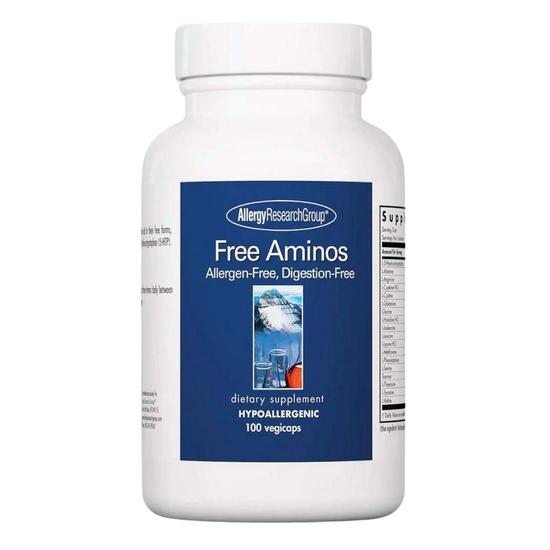 Allergy Research Group Free Aminos Capsules 100 Capsules