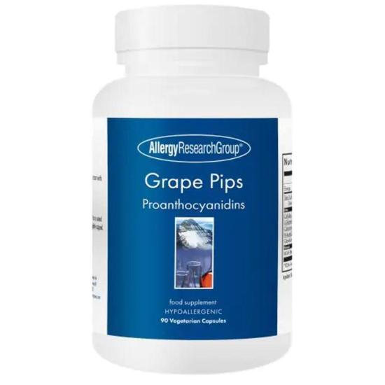 Allergy Research Group Grape Pips Proanthocyanidins Capsules 90 Capsules