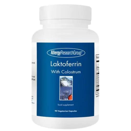 Allergy Research Group Laktoferrin With Colostrum Capsules 90 Capsules