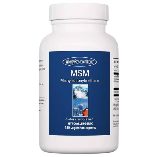 Allergy Research Group MSM 500mg Capsules 150 Capsules