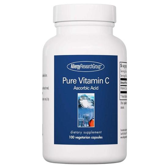 Allergy Research Group Pure Vitamin C Capsules 1000mg 100