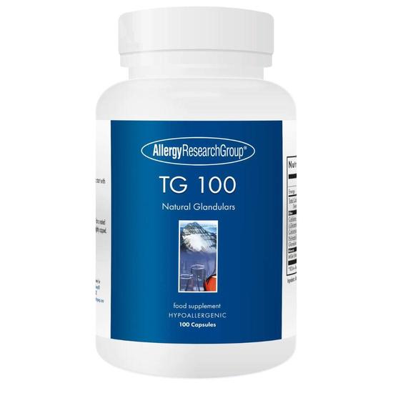 Allergy Research Group TG 100 Natural Glandulars Capsules 100 Capsules