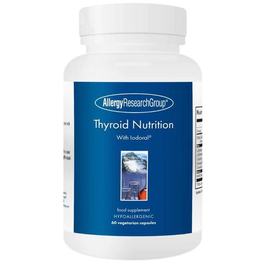 Allergy Research Group Thyroid Nutrition With Iodoral Tablets 60 Tablets