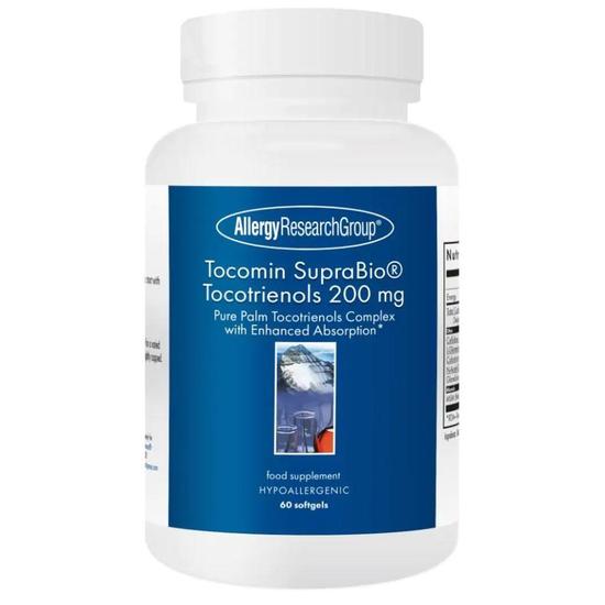 Allergy Research Group Tocomin SupraBio Tocotrienols 200mg Softgels 60 Softgels