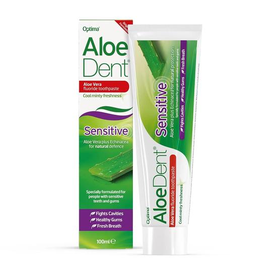 Aloe Dent Sensitive Aloe Vera Fluoride Toothpaste 100ml