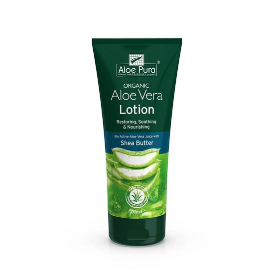 Aloe Pura Organic Aloe Vera Lotion With Shea Butter 200ml