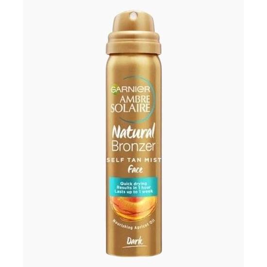 Ambre Solaire Natural Bronzer Face Self Tan Mist Dark 75ml