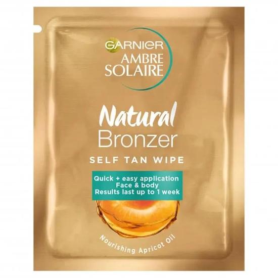 Ambre Solaire Natural Bronzer Self Tan Wipes 6ml