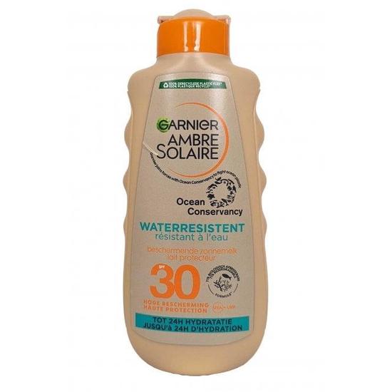 Garnier Ambre Solaire Sun Tan Protection Milk 24h SPF 30 Water Resist 200ml