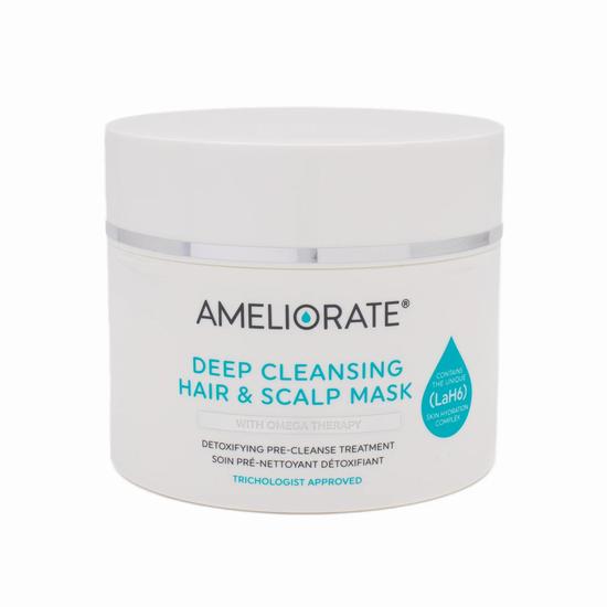 AMELIORATE Deep Cleansing Scalp & Hair Mask 225ml (Missing Box)