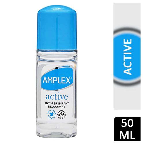 Amplex Active Anti-Perspirant Deodorant Roll-On 60ml