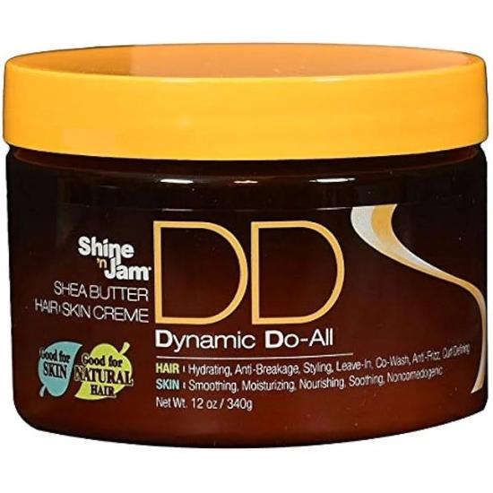 Ampro Shine N Jam Dynamic Do All Shea Butter Hair Skin Creme 340 g