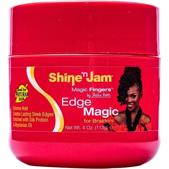 Ampro Shine 'N Jam Magic Fingers Edge Control Magic Extreme Hold Braiders 113g