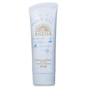 Anessa Mineral UV Sunscreen Mild Gel SPF 35 For Sensitive Skin & Babies