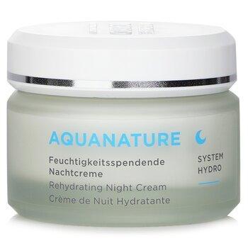 Annemarie Borlind Aquanature System Hydro Rehydrating Night Cream For Dehydrated Skin