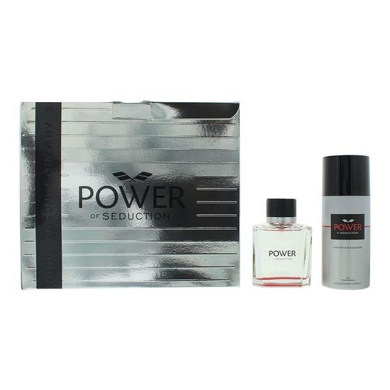 Antonio Banderas Power Of Seduction Eau De Toilette + Deodorant Gift Set 100ml