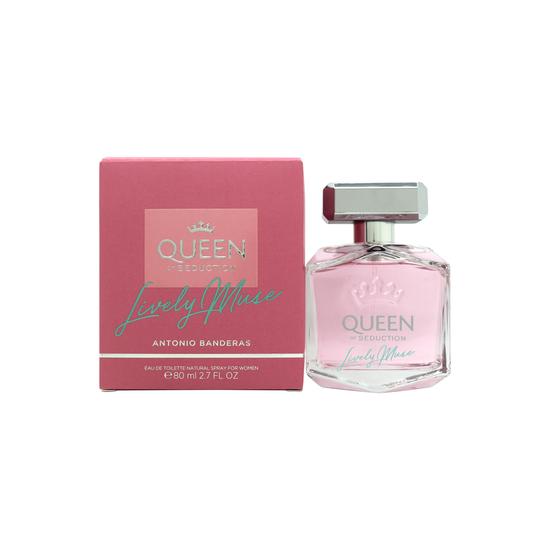 Antonio Banderas Queen Of Seduction Lively Muse Eau De Toilette 80ml