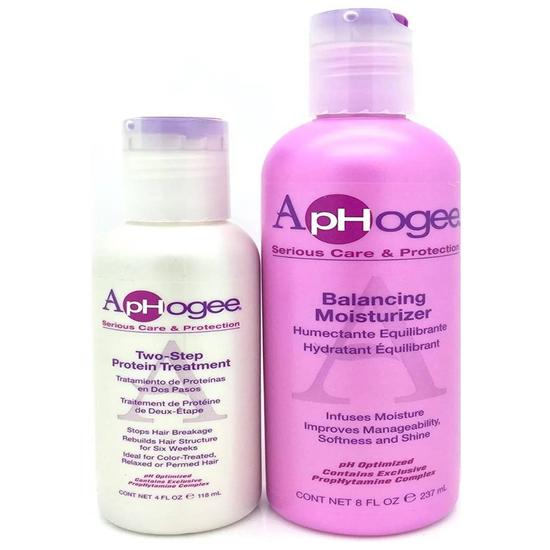 ApHogee Two-Step Protein Treatment & Balancing Moisturiser 8oz