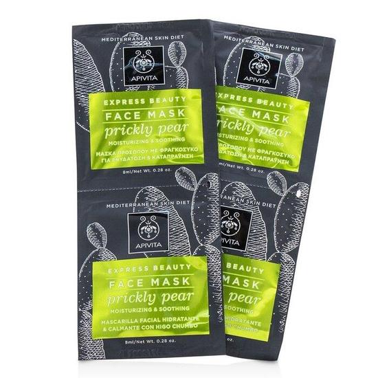 APIVITA Express Beauty Face Mask With Prickly Pear 6x(2x8ml)