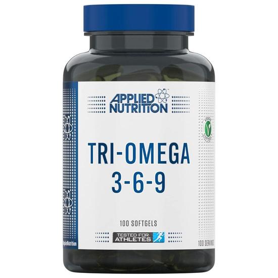 Applied Nutrition Tri-Omega 3-6-9 Softgels 100 Softgels